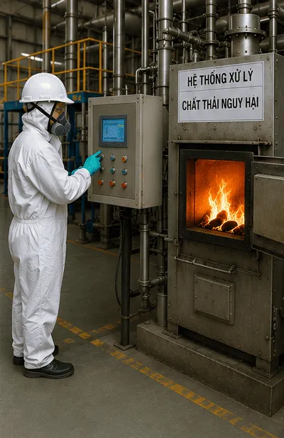 Xử lý chất thải nguy hại